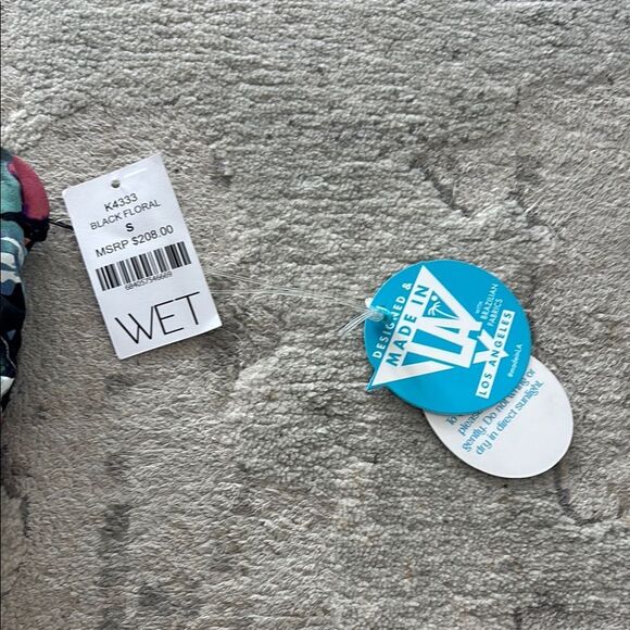 Reversible Black and Purple One Piece Swimwear - Picture 2 of 10